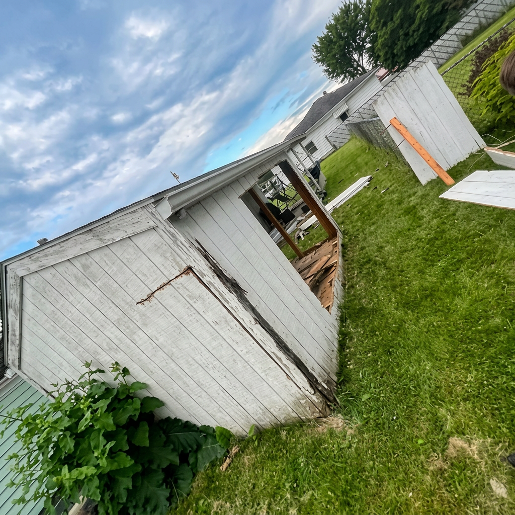 Concrete & brick debris removal